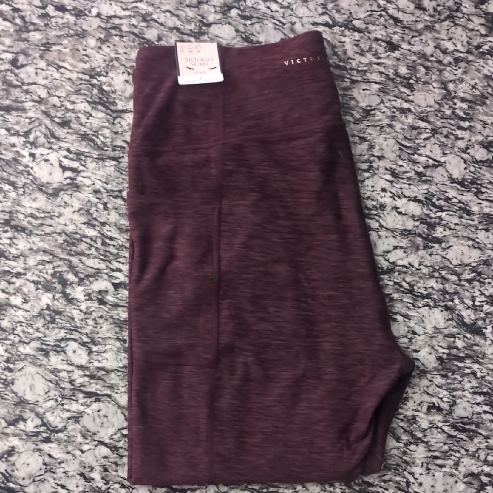 Victoria's Secret Burgundy Leggings